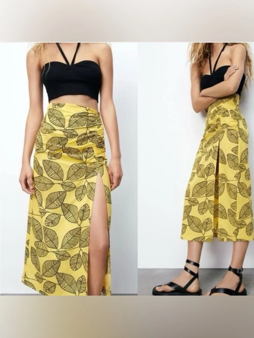 Zara yellow black